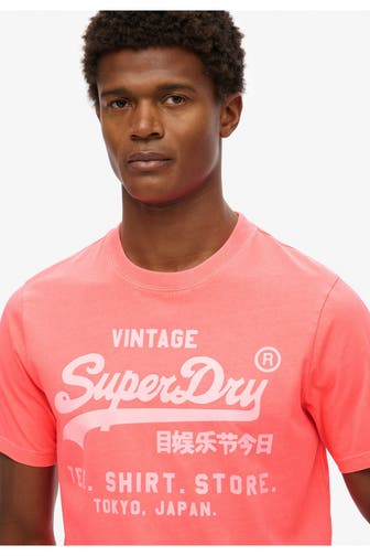 SUPERDRY T-Shirt neonorange