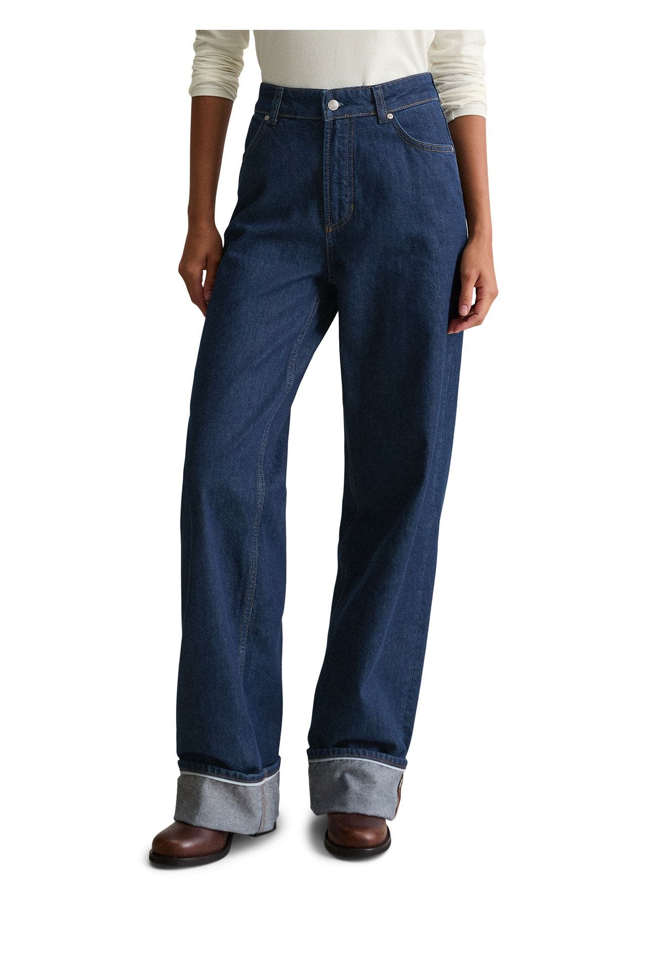 MARC O'POLO DENIM Jeans dunkelblau wide fit, Bild 1