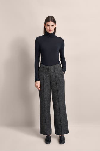 BUGATTI Stoffhose dunkelgrau