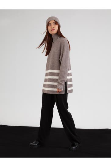 FTC Kaschmirpullover beige