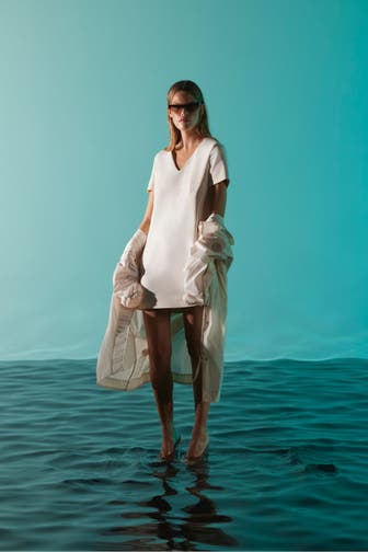 JOOP! Minikleid 'creme