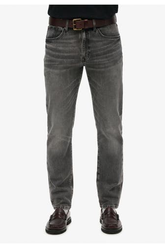 SUPERDRY Jeans dunkelgrau slim straight