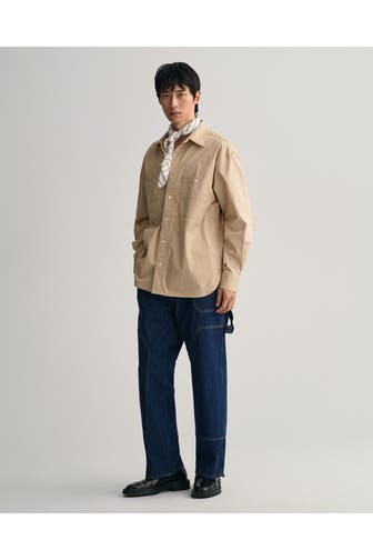 GANT Casual-Hemd greige Oversized