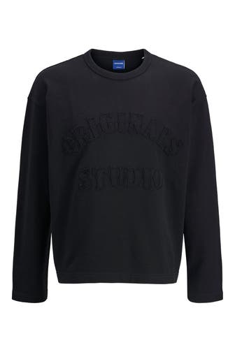JACK & JONES Sweatshirt schwarz