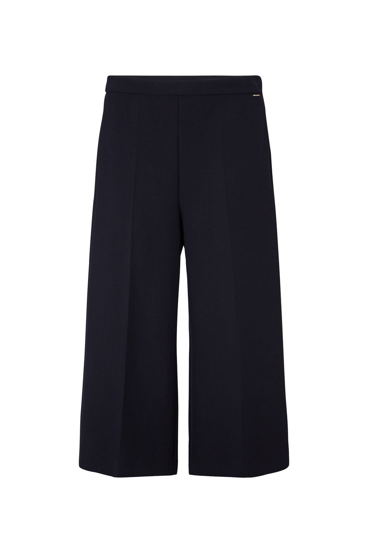 JOOP! Stoffhose Culotte in Creme navy Marlene, Bild 1