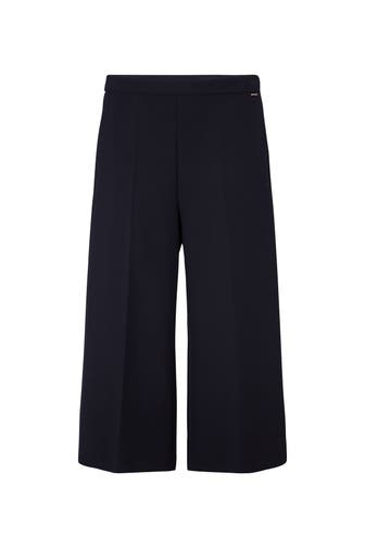 JOOP! Stoffhose Culotte in Creme navy Marlene