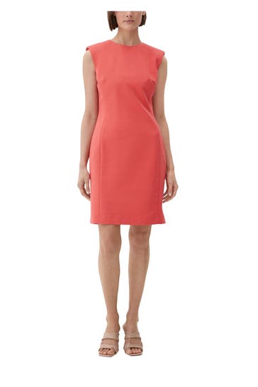 S.OLIVER BLACK LABEL Etuikleid koralle