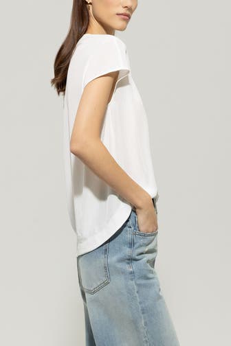 LUISA CERANO Blusenshirt weiß