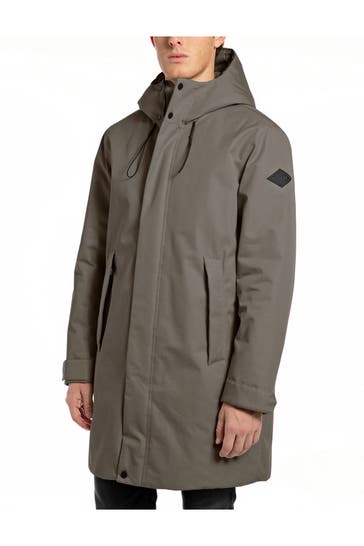 REPLAY Mantel steingrau