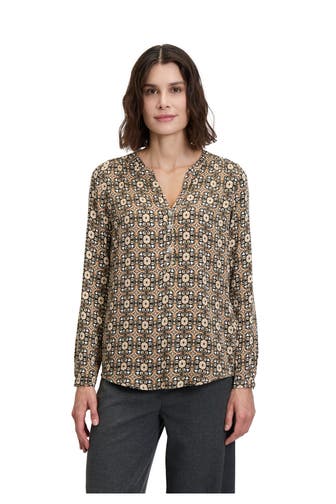 CARTOON Blusenshirt gemustert