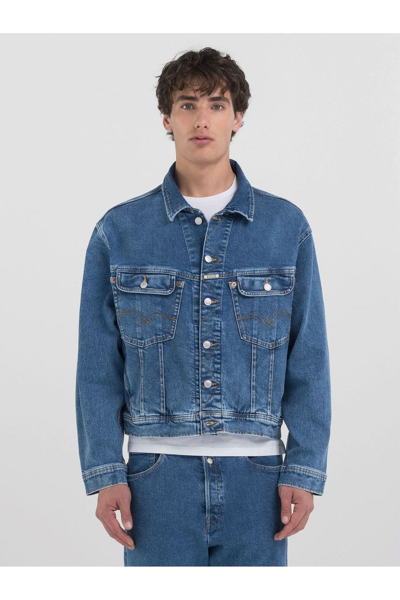 REPLAY Jeansjacke blau, Bild 1