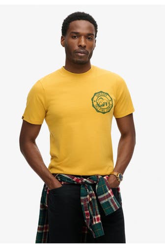 SUPERDRY T-Shirt 'Lo-Fi' curry
