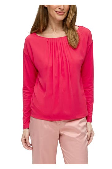 S.OLIVER BLACK LABEL Blusenshirt pink