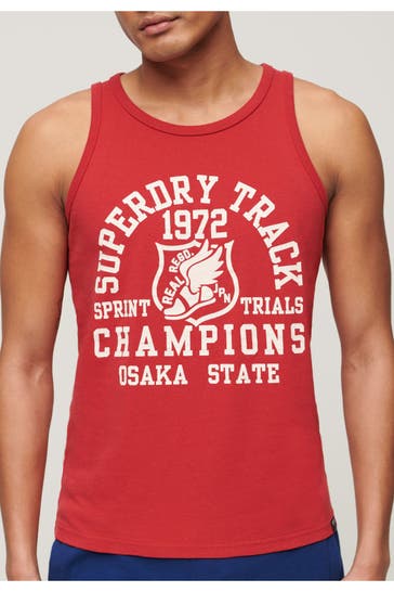 SUPERDRY Tank Top rot