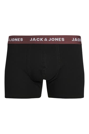 JACK & JONES 5er-Pack Boxer Trunks schwarz