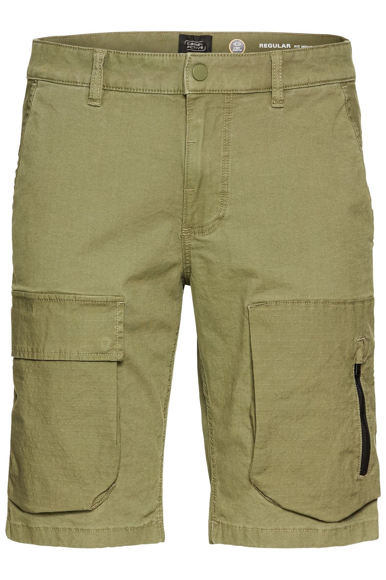 CAMEL ACTIVE Cargo-Shorts graugrün, Bild 1