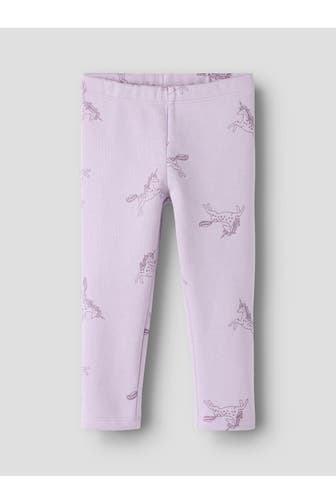 NAME IT Leggings flieder gemustert
