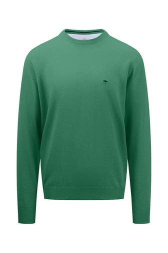FYNCH-HATTON Strickpullover dunkelgrün