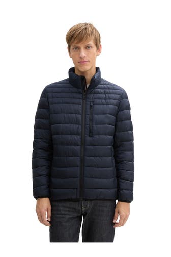 TOM TAILOR Light-Steppjacke dunkelblau
