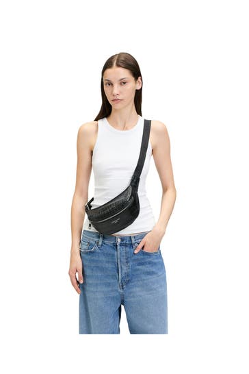 LIEBESKIND BERLIN Bauchtasche schwarz