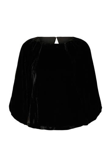 SELECTED Blusenshirt schwarz