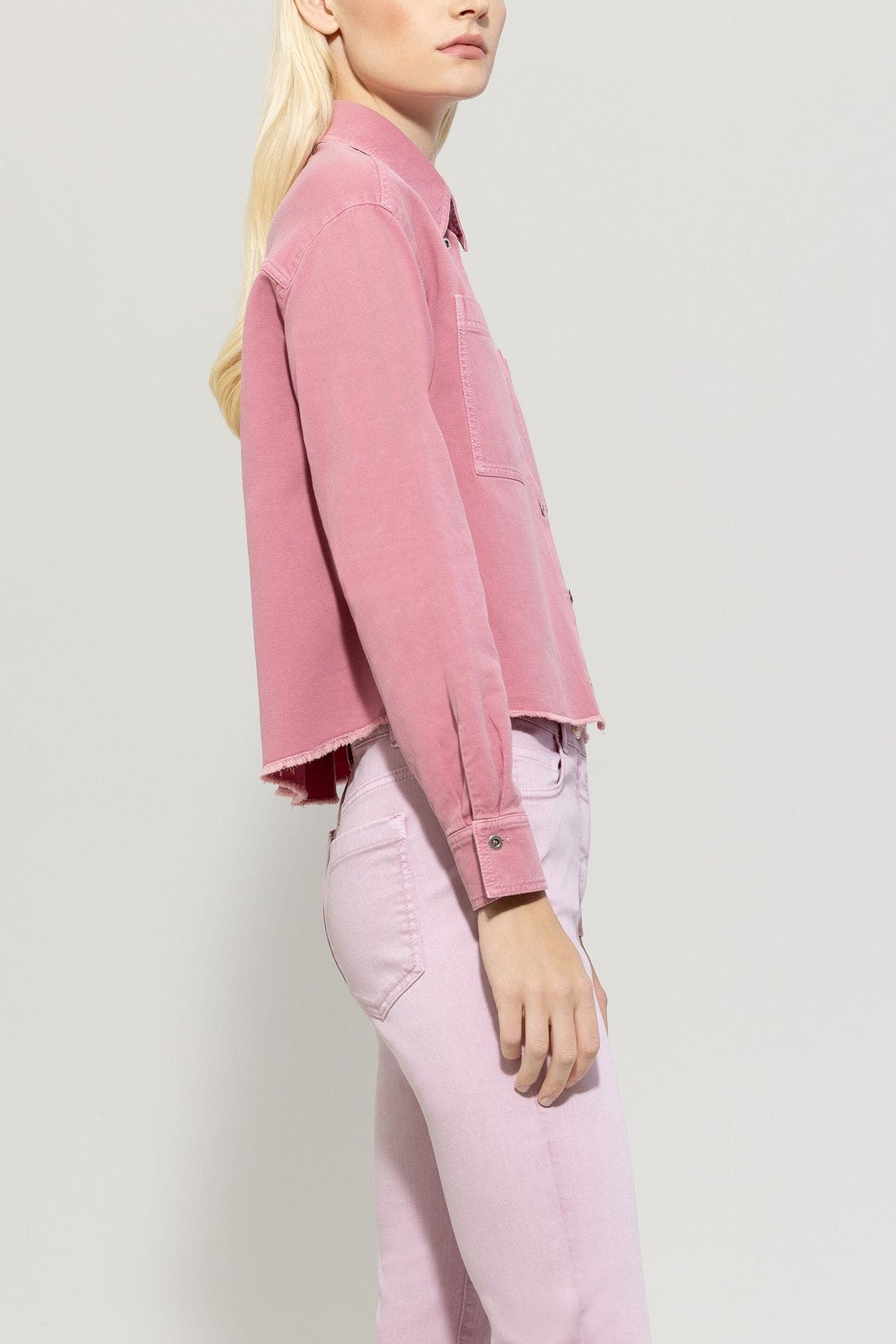 LUISA CERANO Jeansjacke pink, Bild 1