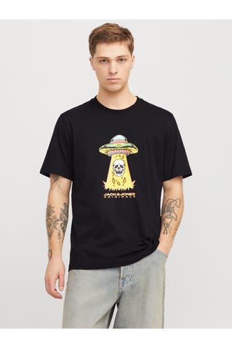 JACK & JONES T-Shirt schwarz