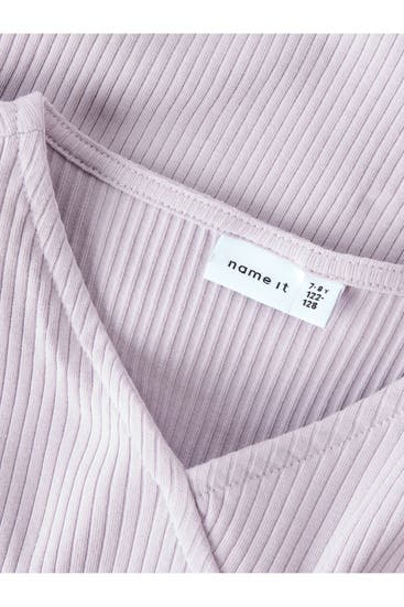 NAME IT - T-Shirt lavendel