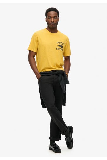 SUPERDRY T-Shirt gelb