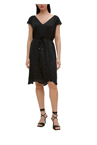 COMMA, Casual-Kleid schwarz