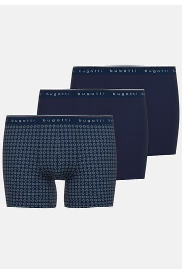 BUGATTI 3er-Pack Boxer Trunks mehrfarbig