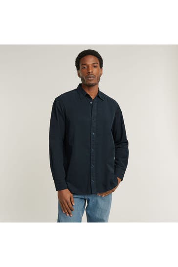 G-STAR Cord-Overshirt navy