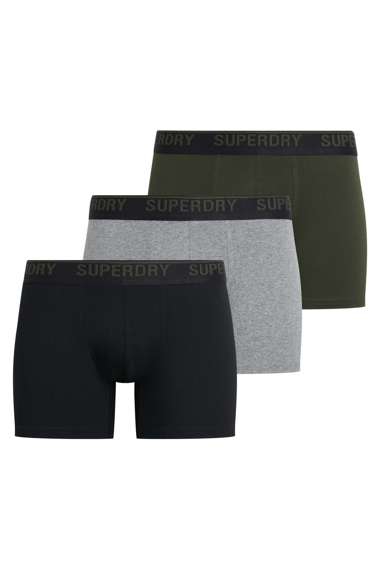 SUPERDRY 3er-Pack Boxer Trunks mehrfarbig, Bild 1