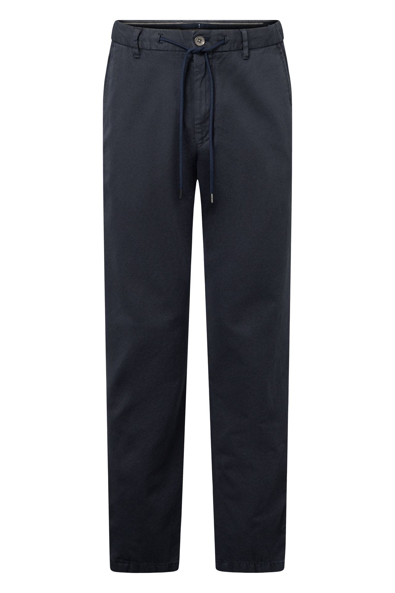 JOOP! Chino Leinen-Mix Chino Maxton in Grau Dark Blue                  404 Bootcut, Bild 1
