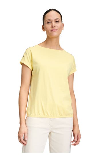 BETTY BARCLAY T-Shirt hellgelb