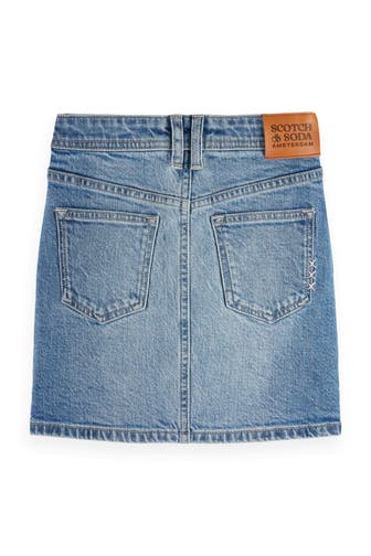 SCOTCH & SODA Jeansrock blau