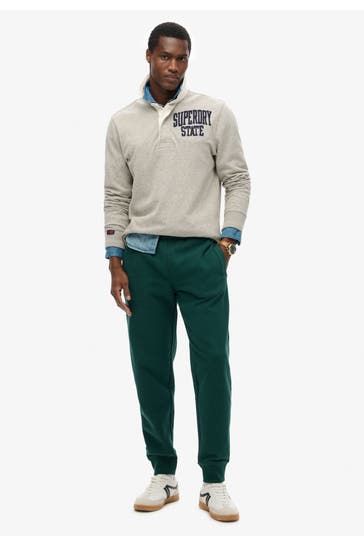 SUPERDRY Joggpants tannengrün