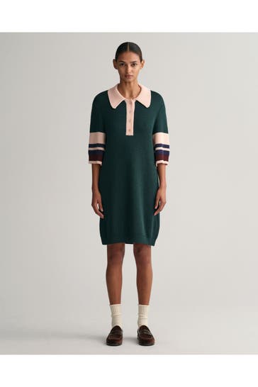 GANT Polokleid tannengrün