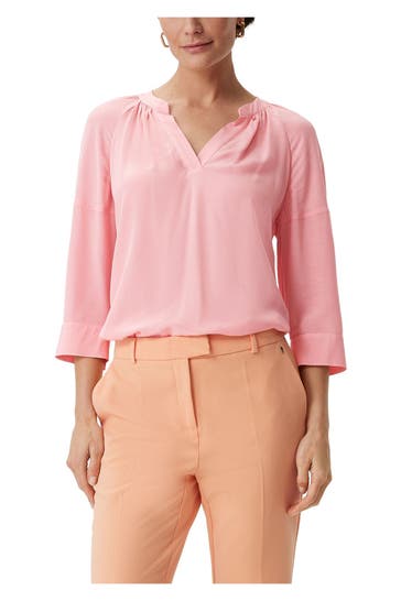 COMMA, Casual-Bluse rosa