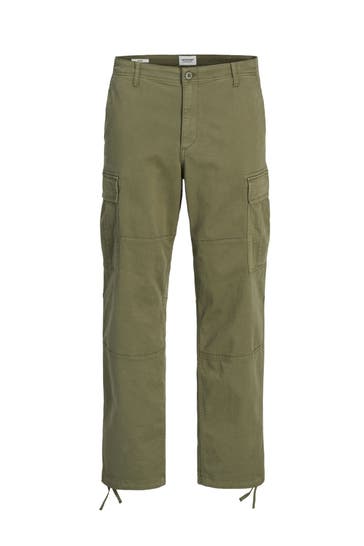JACK & JONES Cargohose 'Harlow' khaki