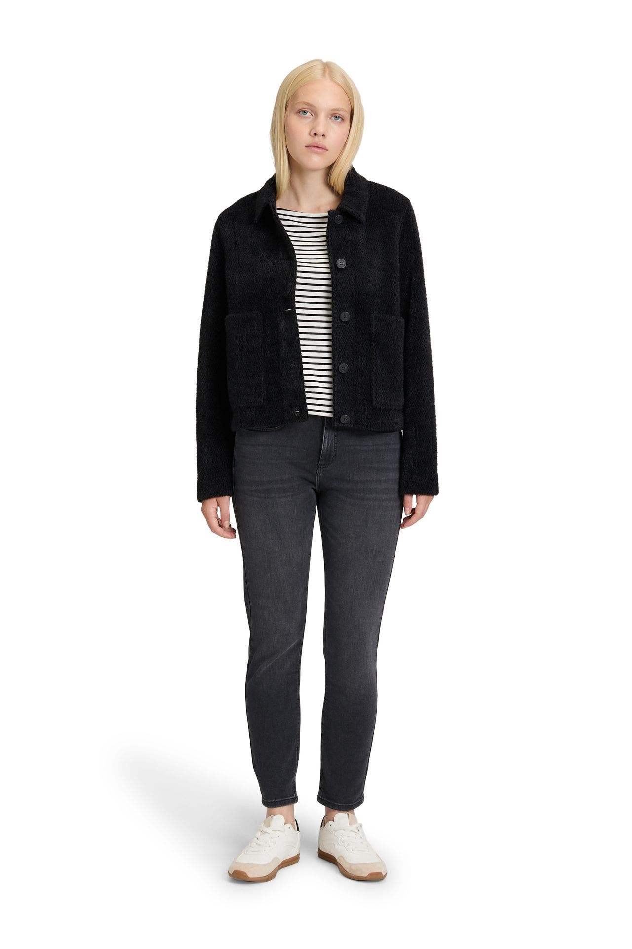 BETTY & CO Strickjacke schwarz, Bild 1