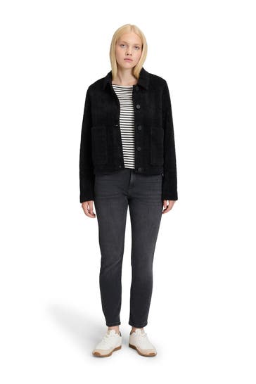 BETTY & CO Strickjacke schwarz