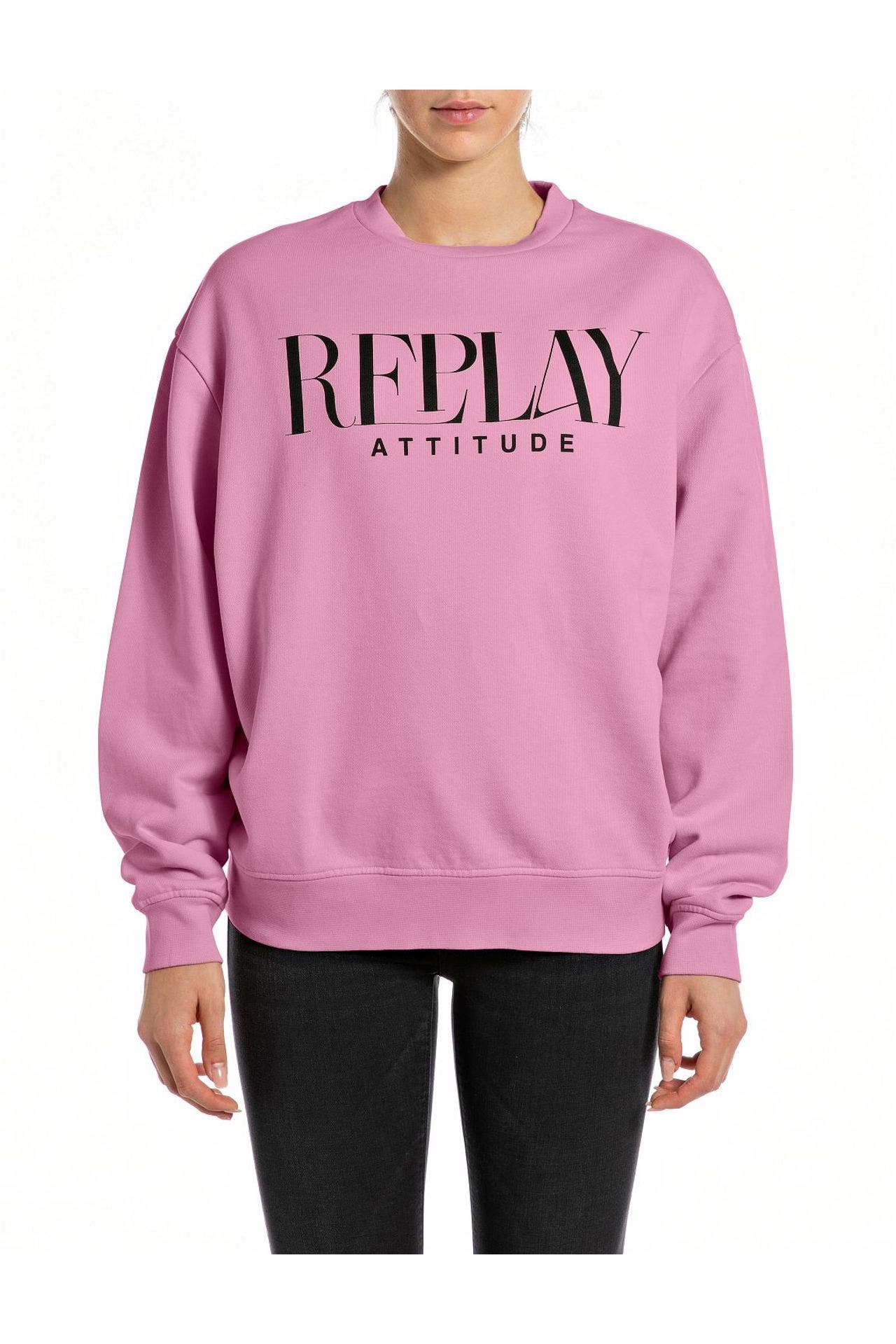 REPLAY Sweatshirt dunkelrosa, Bild 1