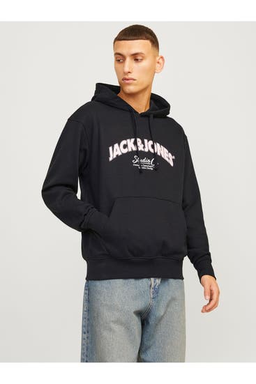 JACK & JONES - Hoodie schwarz