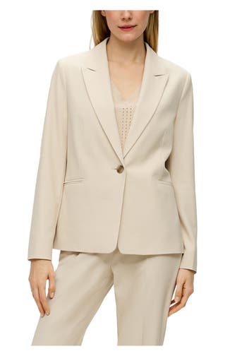 S.OLIVER BLACK LABEL Blazer sand