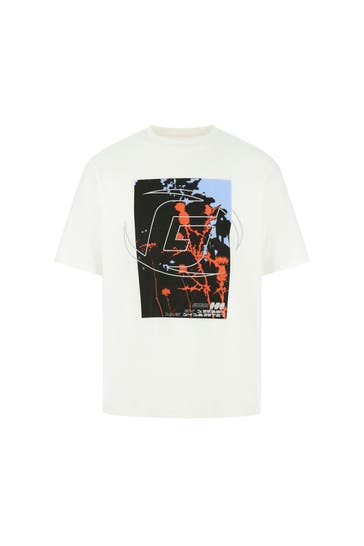 GUESS T-Shirt weiß