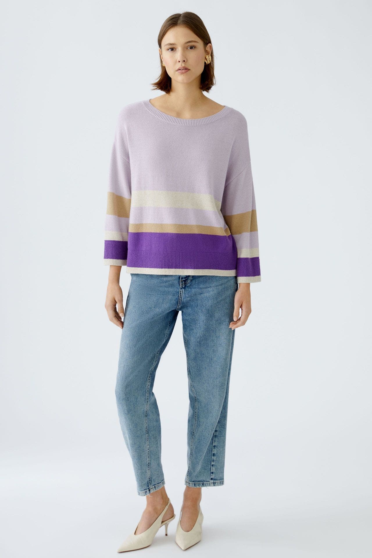 OUI Strickpullover mehrfarbig, Bild 1