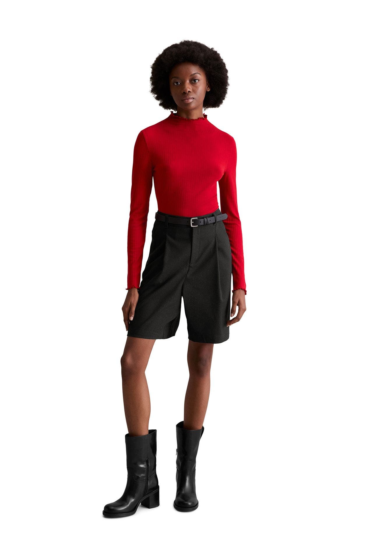MARC O'POLO DENIM Longsleeve rot, Bild 1
