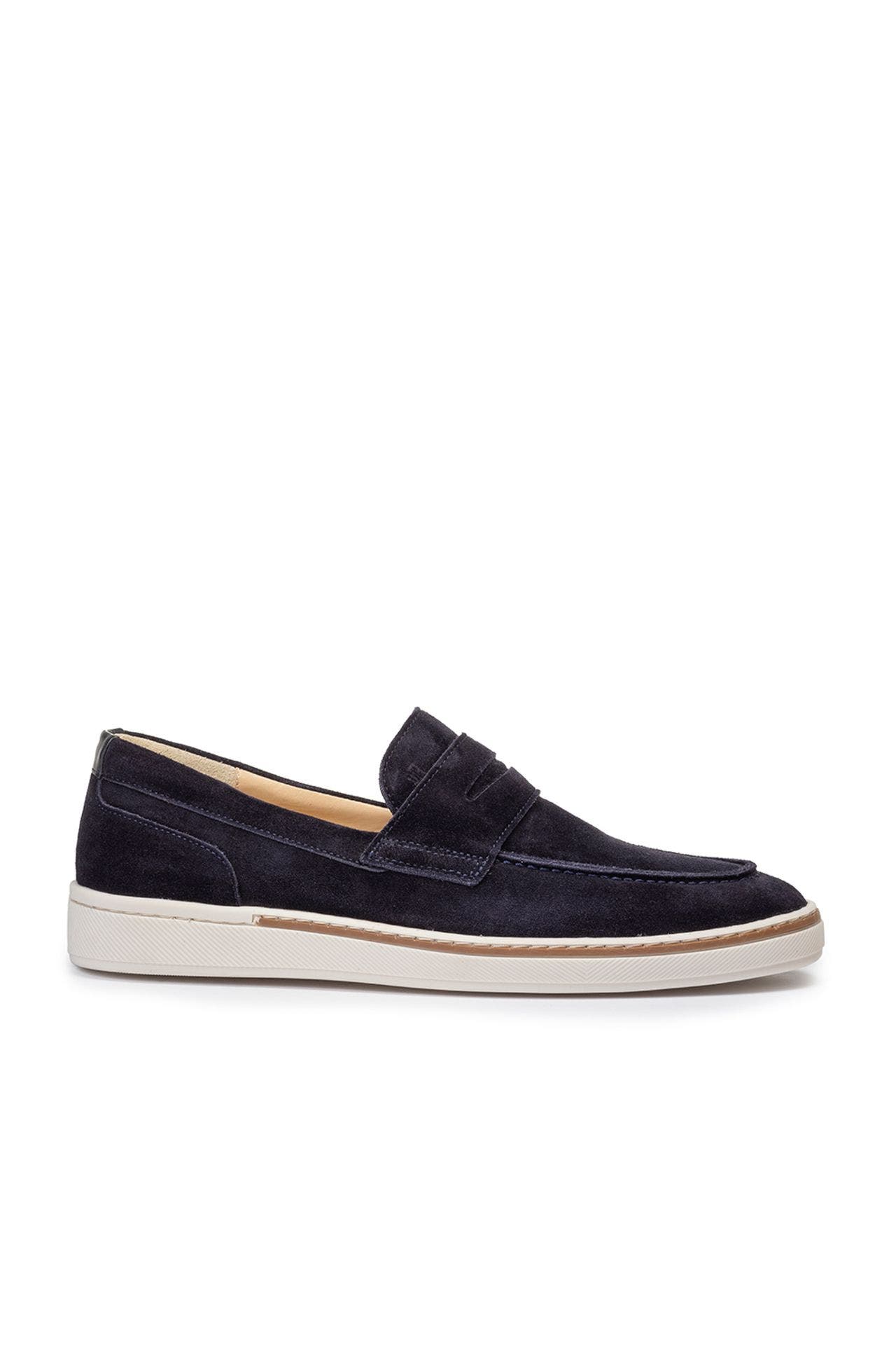 FLORIS VAN BOMMEL Slipper 'Bora' nachtblau Wide Fit, Bild 1