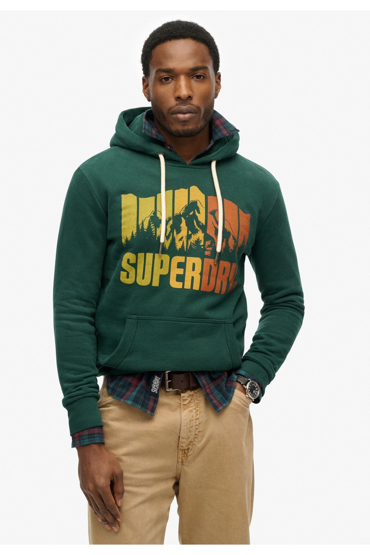 SUPERDRY Hoodie tannengrün, Bild 1